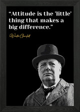 Winston Churchill Framed Wall