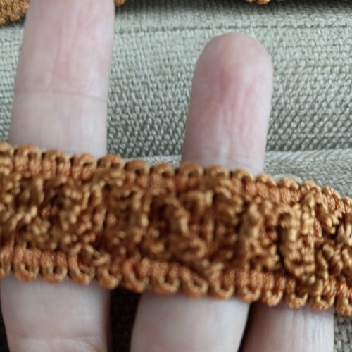 Vintage fabric trim edging - fabric,