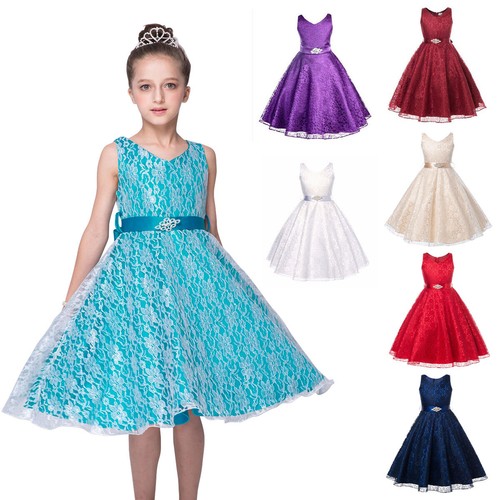 Flower girls lace princess - flower,