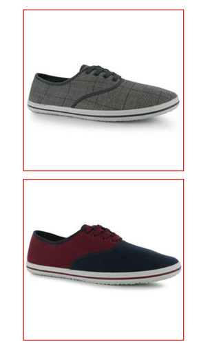 Mens boys grey red check - grey,