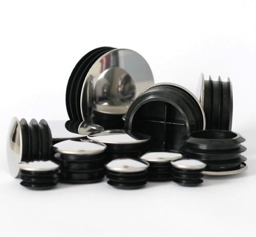 Tube inserts chrome metal - tube,