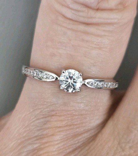 925 sterling silver moissanite - 925,