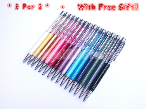 Crystal ballpoint pen made - crystal,