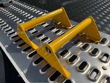 Trailer Quick Adjustable Wheel Chock Wheel Stoppers ONE PAIR Fits Brian James T6