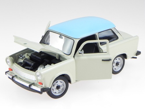 Trabant 601 ivory blue - , diecast