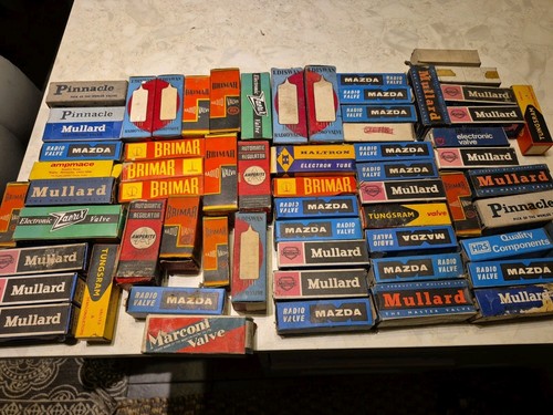 Vintage radio valves joblot - radio,