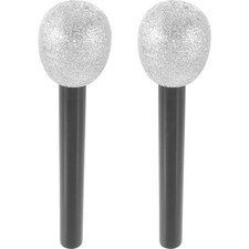 2pcs Glitter Microphone Toys