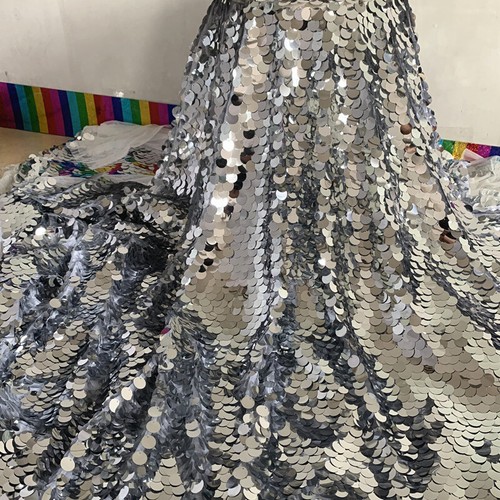 Laser bling sequin fabric - laser,