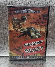 Shadow Of The Beast Sega Mega Drive W/Manual Retro PAL 1991 #1152