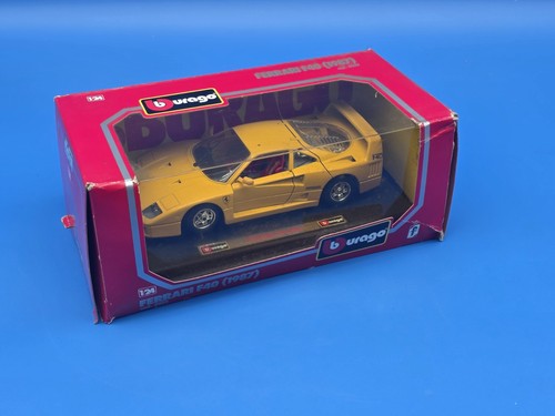 Burago 1987 ferrari f40 24 - burago,