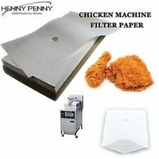Henny Penny Chicken Machine Oil Filter Paper 100/50 Sheets Genuine Free P&P