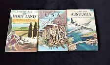 1st Edt. 2'6 Ladybird Books Travel Adventure Series 587 Joblot (No.1,3 and 6) Vg