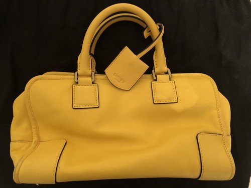 Yellow loewe amazona leather - loewe,