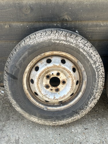Steel wheel with tyre - wheel, fiat