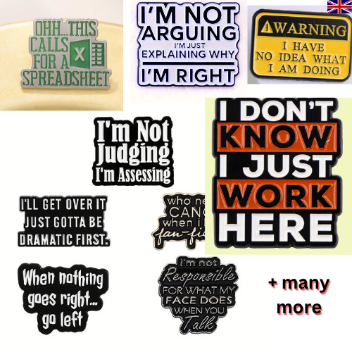 Funny enamel pin badge novelty - enamel,