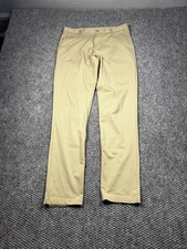 Rhone Pants Mens 32 Khaki Chino Stretch Performance Travel Golf Office Casual