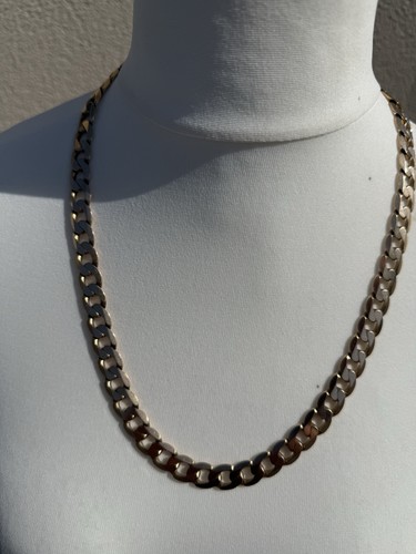 Heavy 9ct gold - heavy, curb