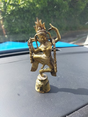 Tibetan bronze brass - 3.5",