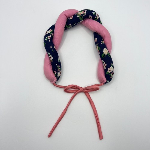 Vintage 80s stuffed roll tie - vintage,