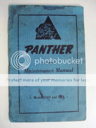 Panther 10 4 motorcycle - 10/4,