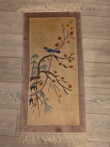 Chinese art deco rug with - a,