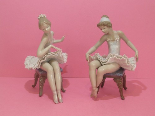 Lladro porcelain ballerina - porcelain,