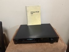 Sony ES ST-S550ES Digital AM/FM Tuner with Original Wood Grain  Sides