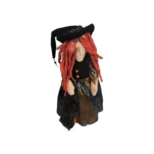 Halloween witch fabric door - witch,