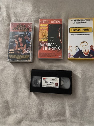 Bundle three vhs tapes - three,