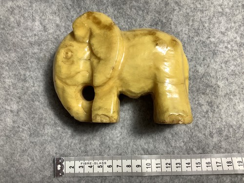 Hand carved stone - hand,