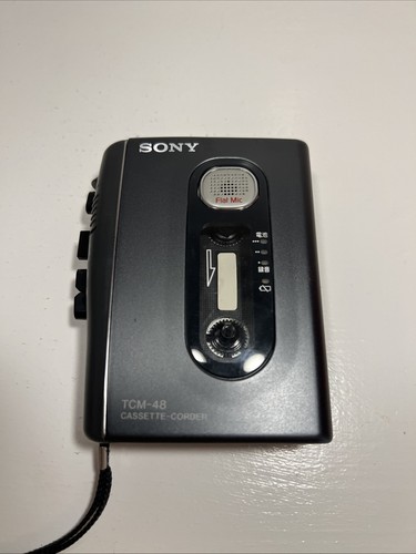 Sony tcm portable cassette - tcm-48,