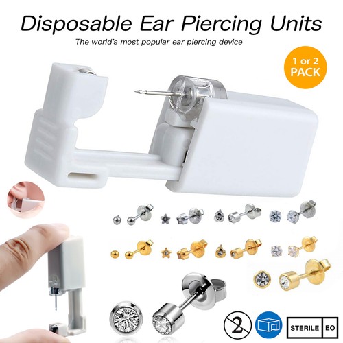 Disposable ear piercing kits - ear,