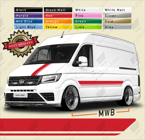 Side stripes bonnet decals for - side,