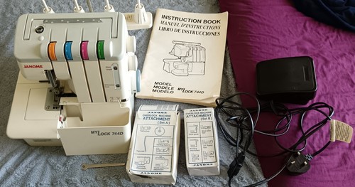 Janome mylock 744d overlocker - 744d,