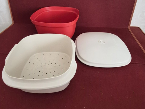 Vintage tupperware steamer - vintage,