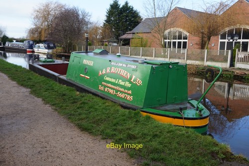 Photo 6x4 working - working, canal