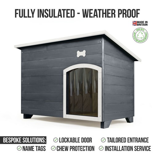 Outdoor dog kennel - dog,