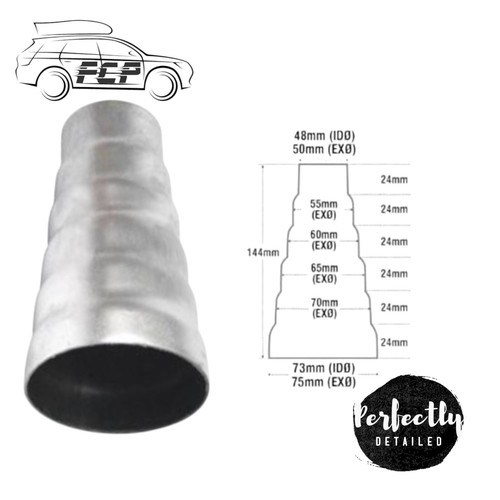 Tech steel exhaust pipe - steel,
