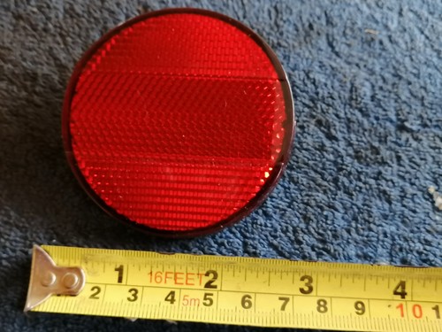 Bsa triumph red reflector - bsa,