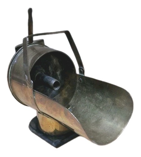 Trench art shell coal - art,