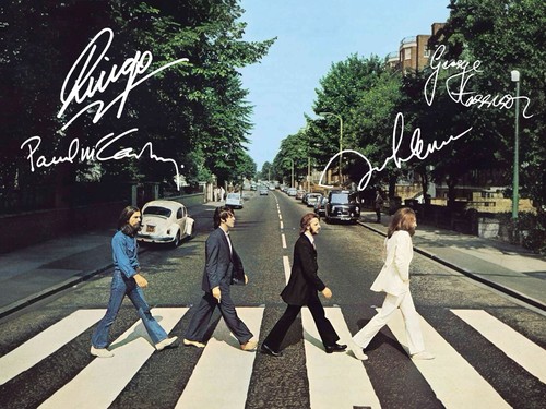 The beatles signed autograph - the,