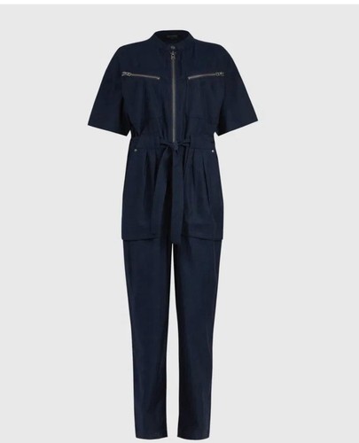 Allsaints vola jumpsuit - jumpsuit, navy