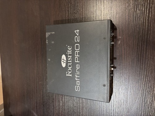The focusrite saffire pro24 - the,