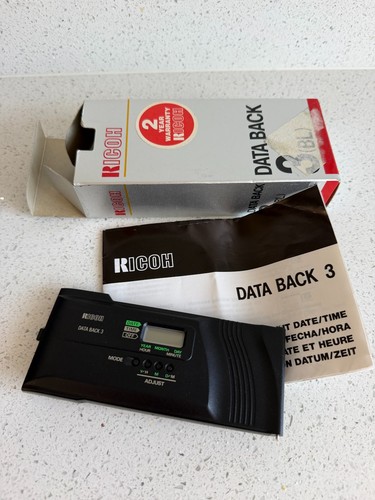 Ricoh data back 3bl - ricoh, boxed