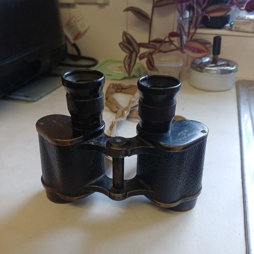 Ww1 british army binoculars - binoculars, by
