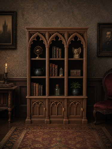 Doll house bookcase - doll,