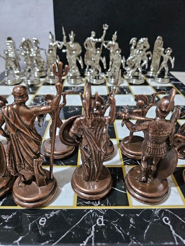 Chess set board - set, handmade