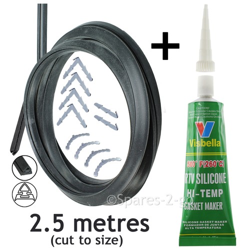 Door seal silicone glue - seal,