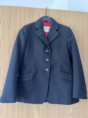 Black equestrian show jacket - show,