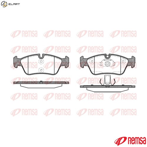 Brake pad set - brake, disc